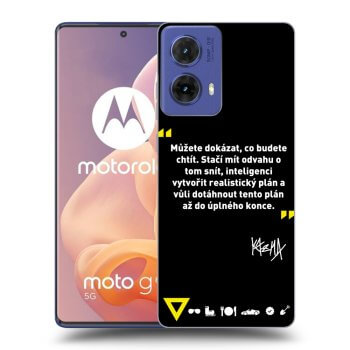 Obal pre Motorola Moto G85 - Kazma - MŮŽETE DOKÁZAT, CO BUDETE CHTÍT