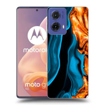 Obal pre Motorola Moto G85 - Gold blue