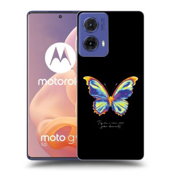 Obal pre Motorola Moto G85 - Diamanty Black