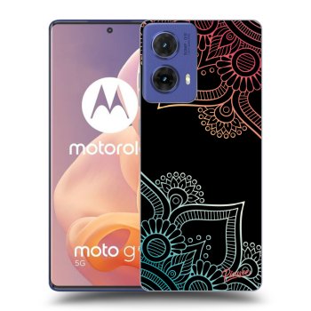 Obal pre Motorola Moto G85 - Kvetinový vzor