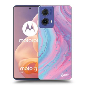 Obal pre Motorola Moto G85 - Pink liquid