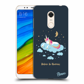 Picasee silikónový prehľadný obal pre Xiaomi Redmi 5 Plus Global - Believe In Unicorns