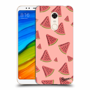 Picasee silikónový prehľadný obal pre Xiaomi Redmi 5 Plus Global - Watermelon