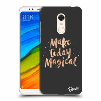 Picasee silikónový prehľadný obal pre Xiaomi Redmi 5 Plus Global - Make today Magical
