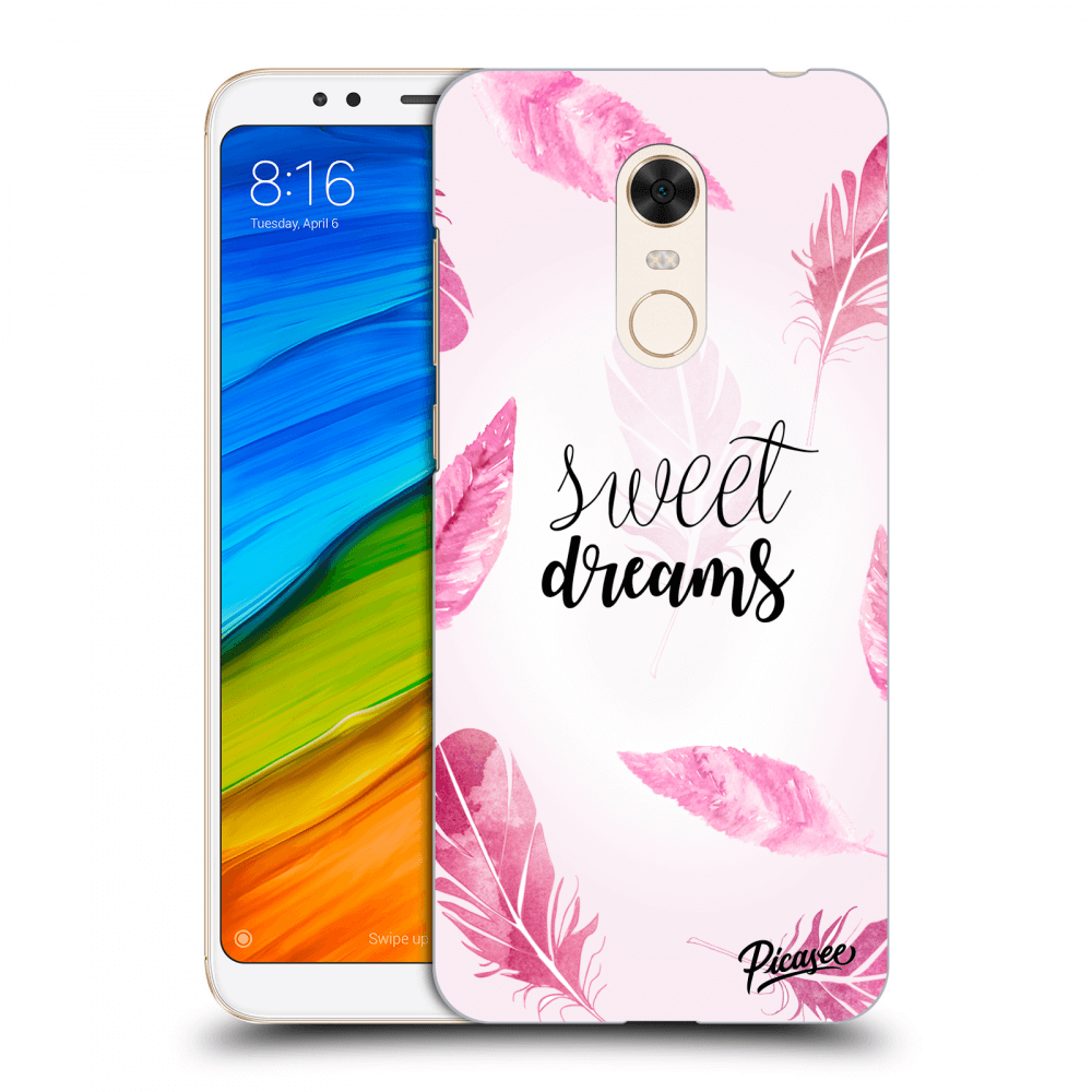 Picasee silikónový prehľadný obal pre Xiaomi Redmi 5 Plus Global - Sweet dreams