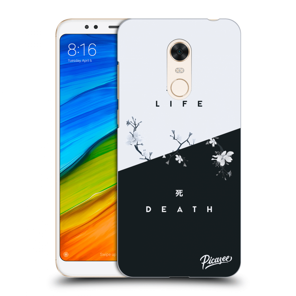 Picasee silikónový prehľadný obal pre Xiaomi Redmi 5 Plus Global - Life - Death
