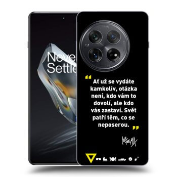 Obal pre OnePlus 12 5G - Kazma - SVĚT PATŘÍ TĚM, CO SE NEPOSEROU