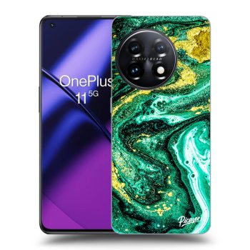 Obal pre OnePlus 11 5G - Green Gold