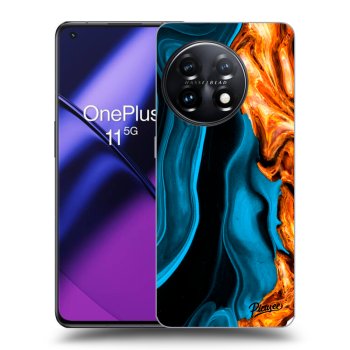 Obal pre OnePlus 11 5G - Gold blue