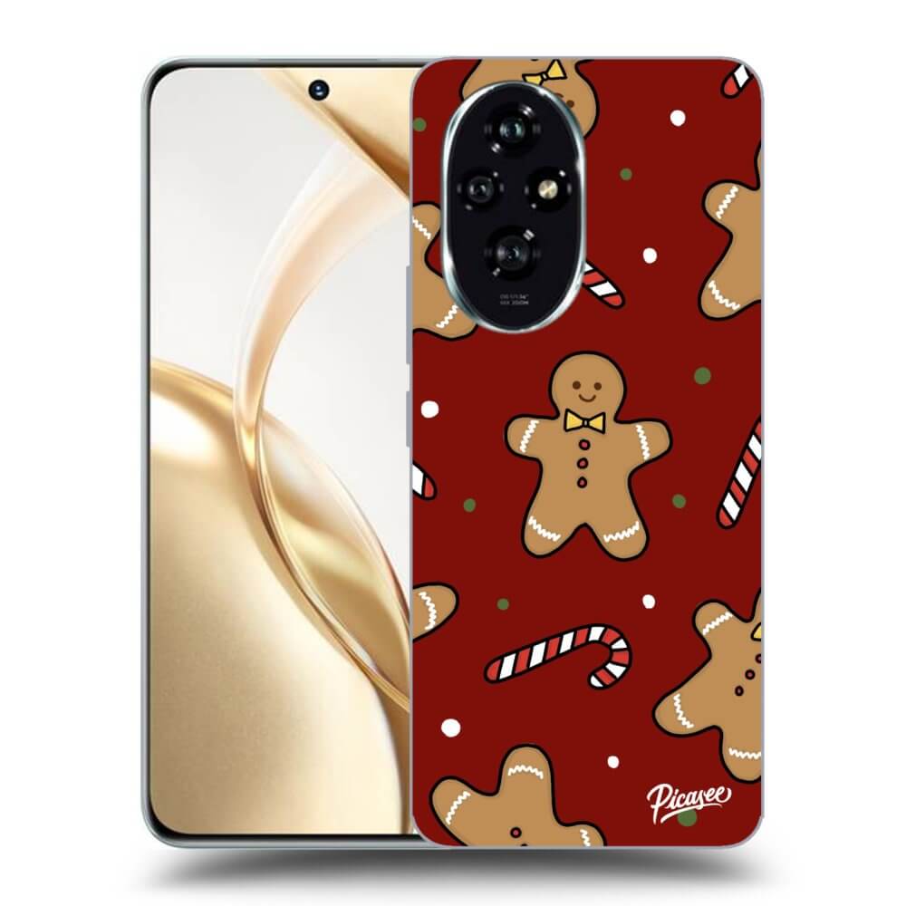 Picasee silikónový prehľadný obal pre Honor 200 Pro 5G - Gingerbread 2