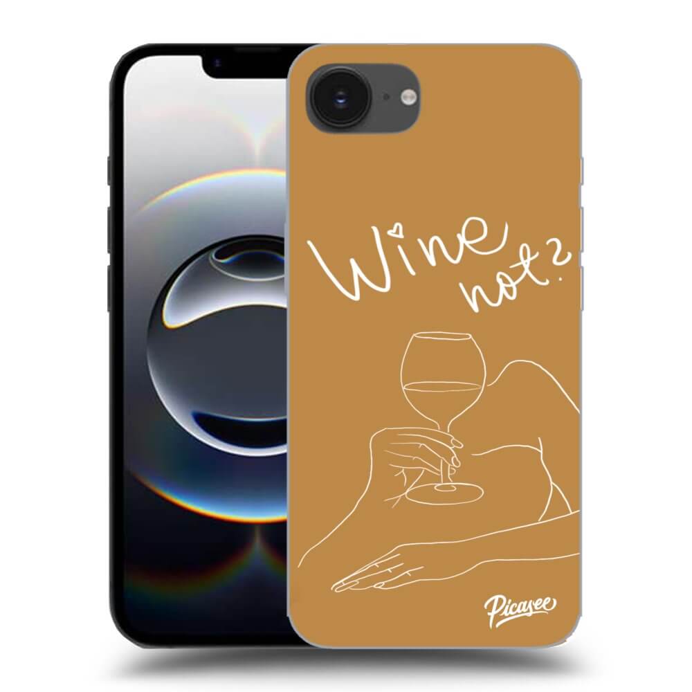 Picasee ULTIMATE CASE pro Apple iPhone 16e - Wine not