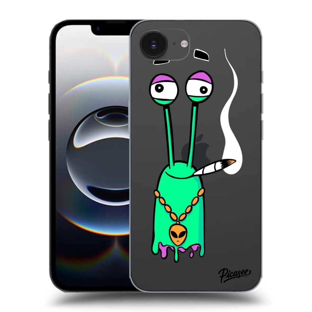 Picasee silikónový prehľadný obal pre Apple iPhone 16e - Earth - Sám doma