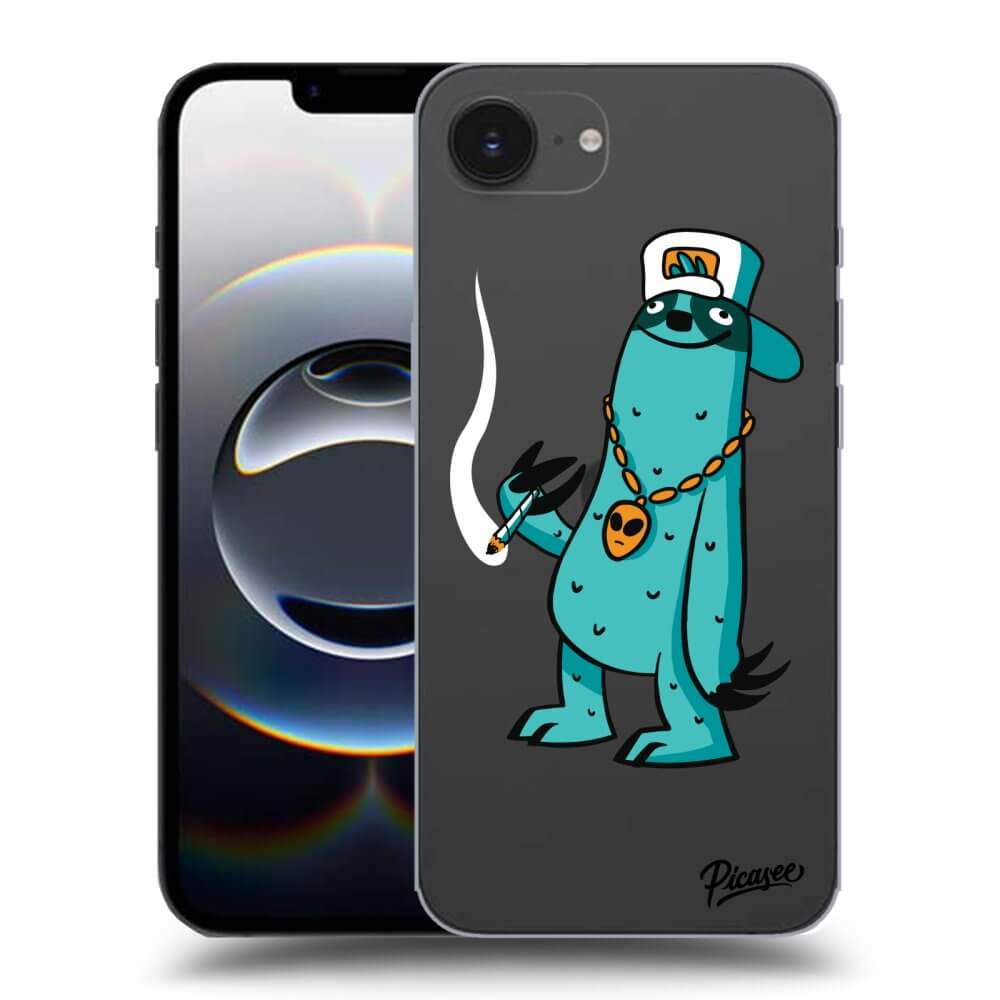Picasee silikónový prehľadný obal pre Apple iPhone 16e - Earth - Je mi fajn