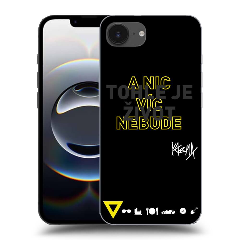 Picasee ULTIMATE CASE pro Apple iPhone 16e - Kazma - TOHLE JE ŽIVOT A NIC VÍC NEBUDE