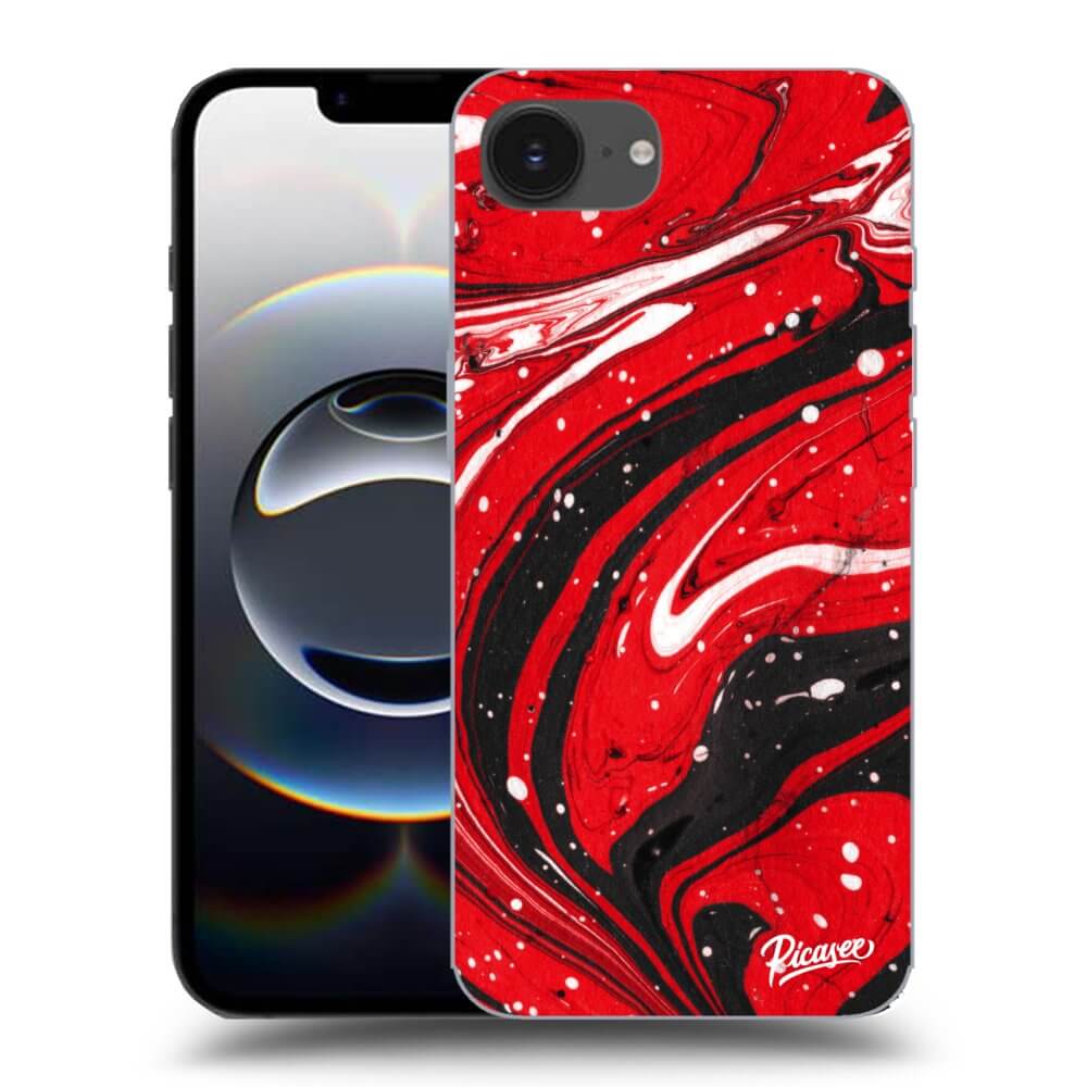 Picasee ULTIMATE CASE pro Apple iPhone 16e - Red black