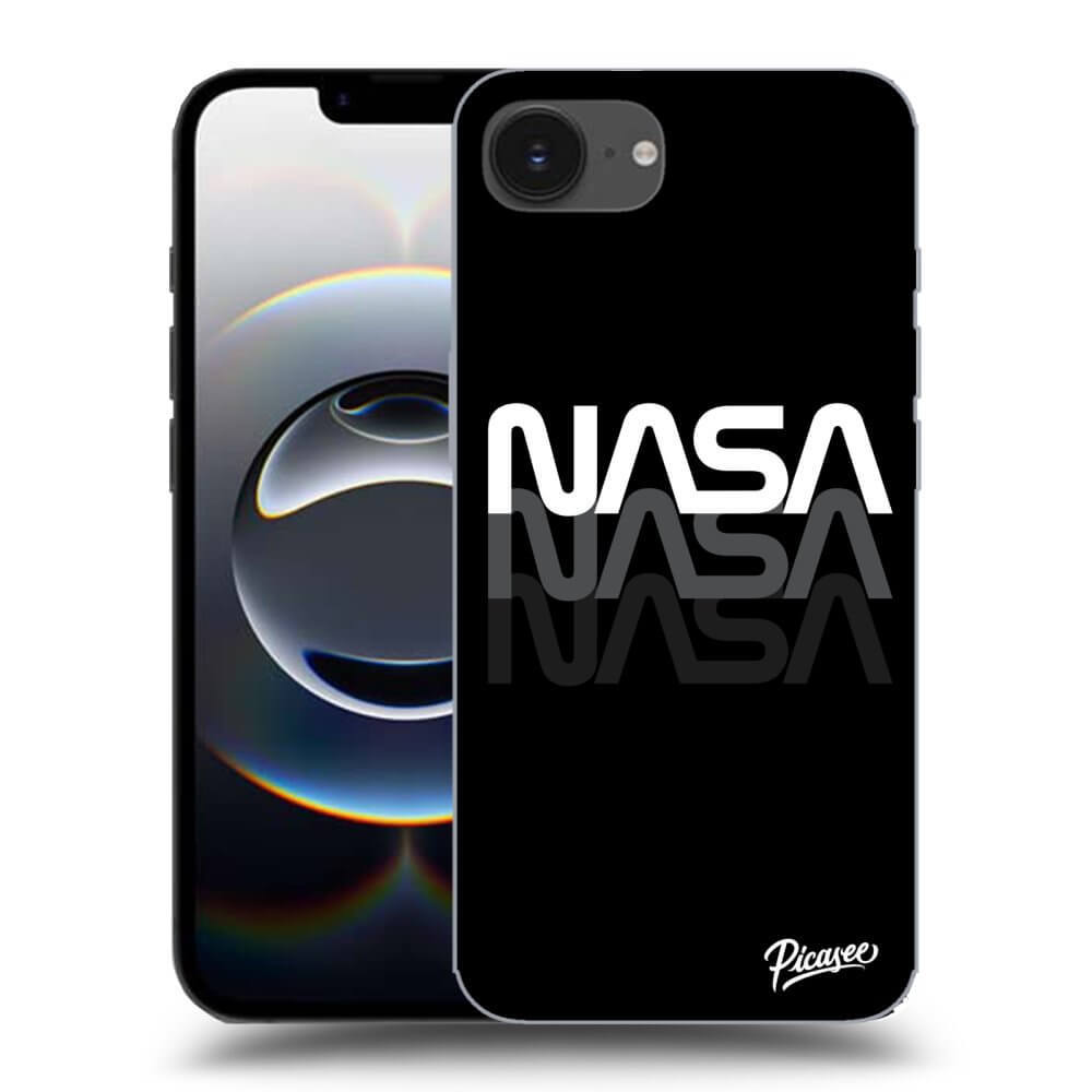 Picasee silikónový prehľadný obal pre Apple iPhone 16e - NASA Triple