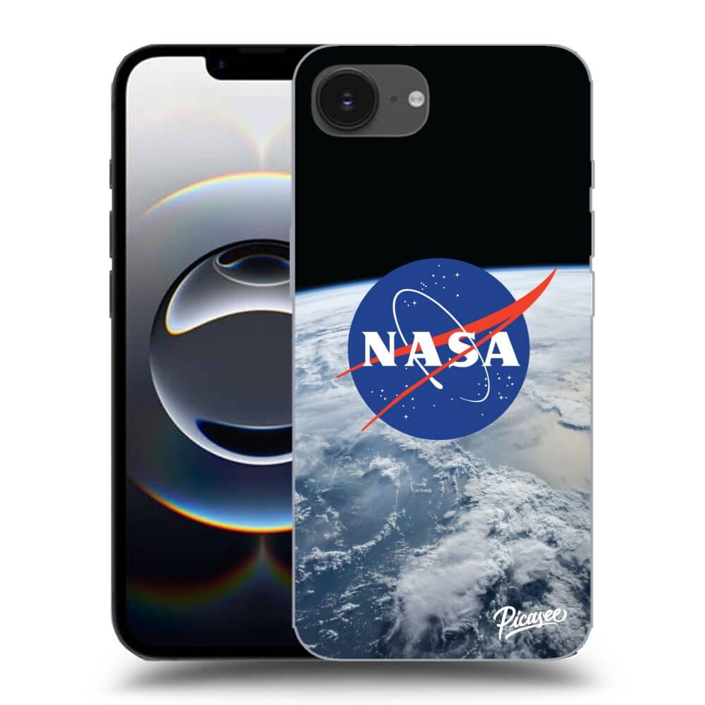 Picasee silikónový prehľadný obal pre Apple iPhone 16e - Nasa Earth