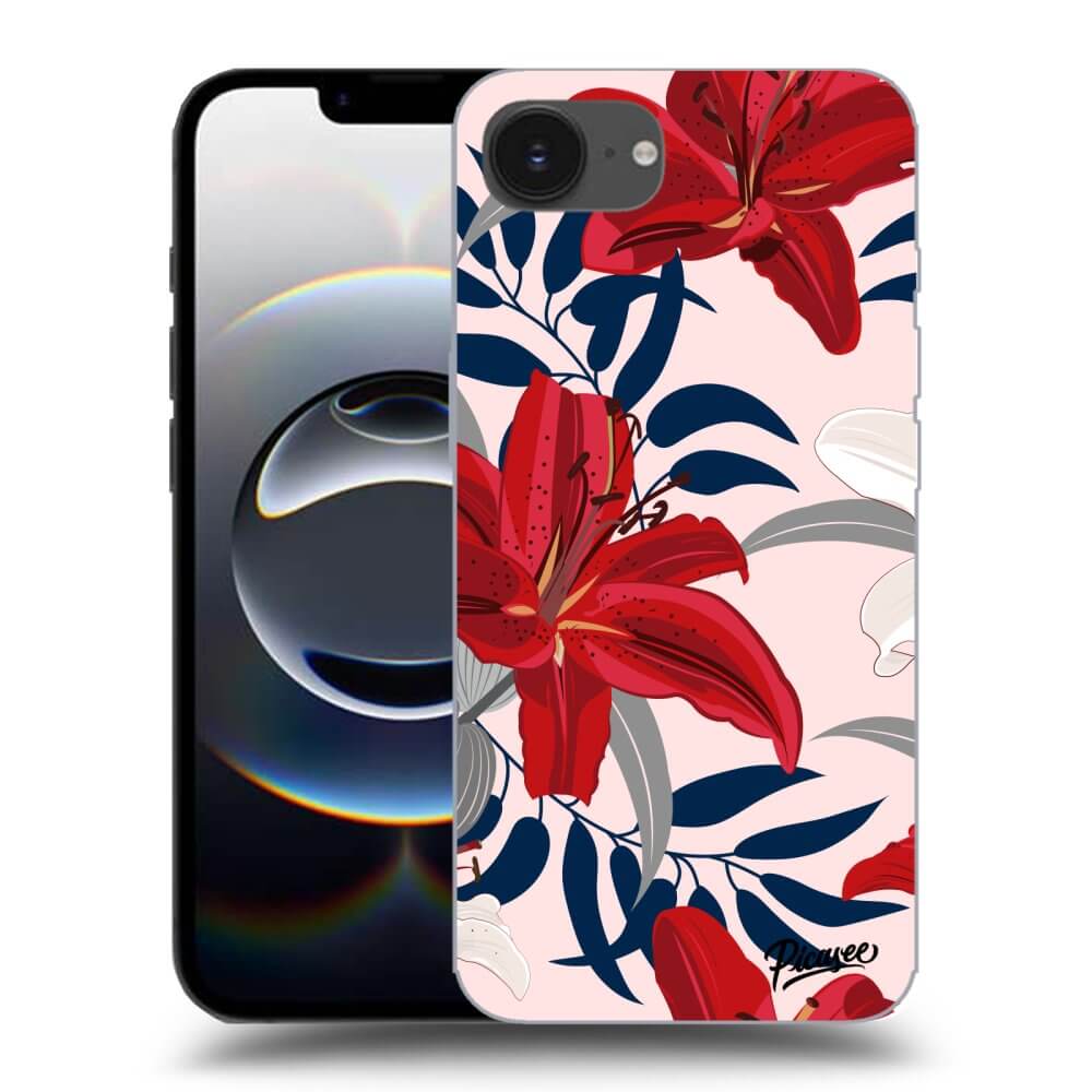 Picasee ULTIMATE CASE pro Apple iPhone 16e - Red Lily