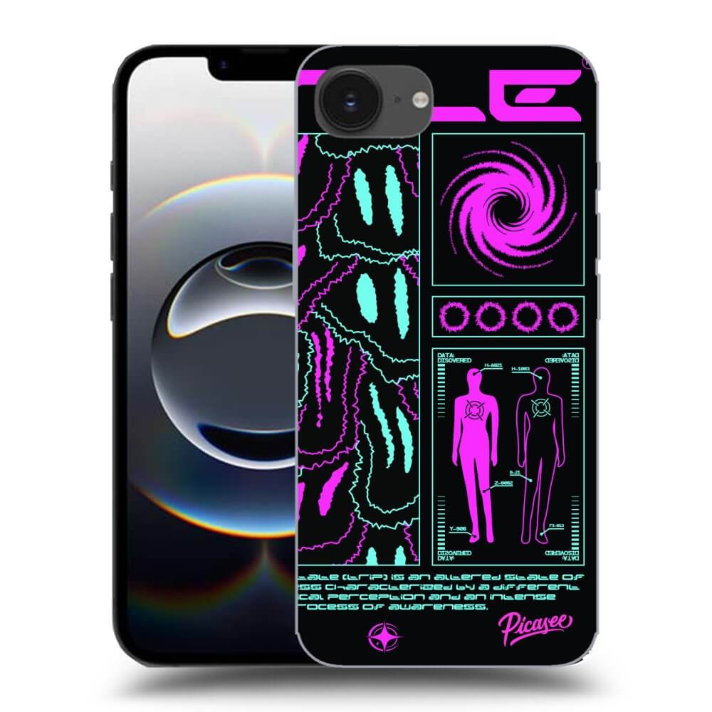 Picasee silikónový prehľadný obal pre Apple iPhone 16e - HYPE SMILE