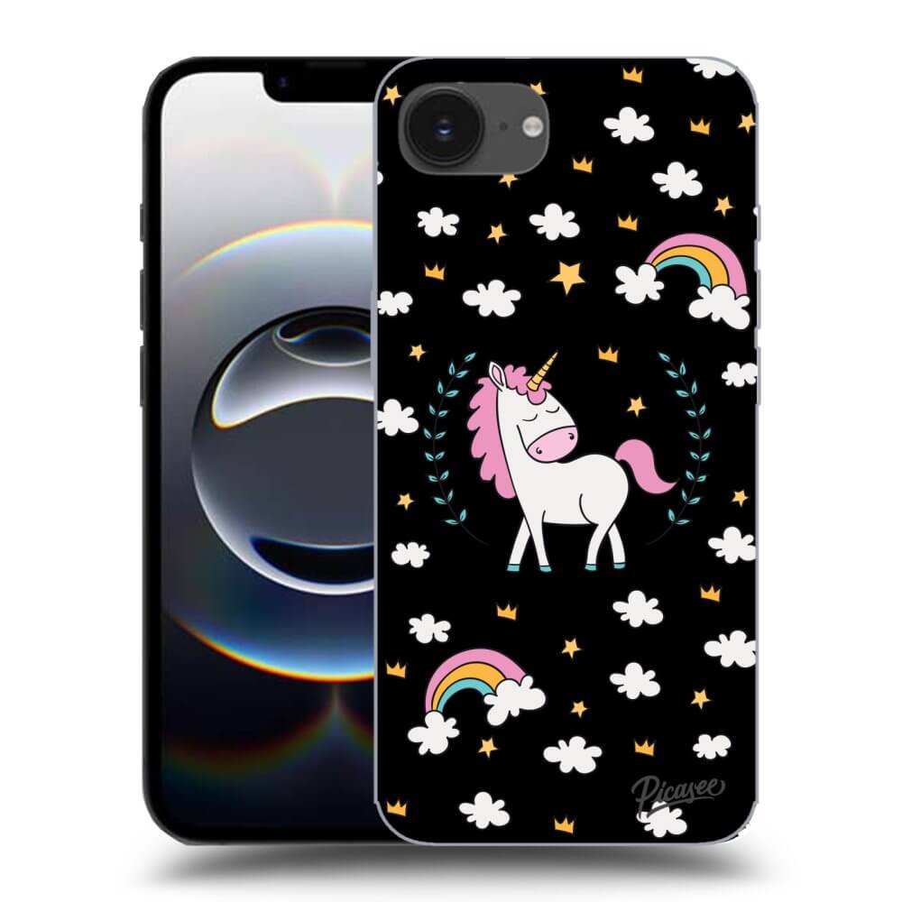 Picasee ULTIMATE CASE MagSafe pro Apple iPhone 16e - Unicorn hviezdne nebo