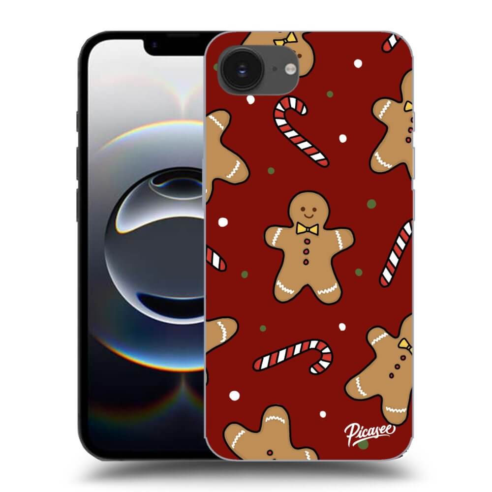 Picasee silikónový prehľadný obal pre Apple iPhone 16e - Gingerbread 2