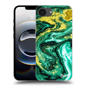 Obal pre Apple iPhone 16e - Green Gold