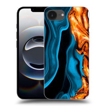 Obal pre Apple iPhone 16e - Gold blue