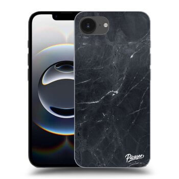 Obal pre Apple iPhone 16e - Black marble