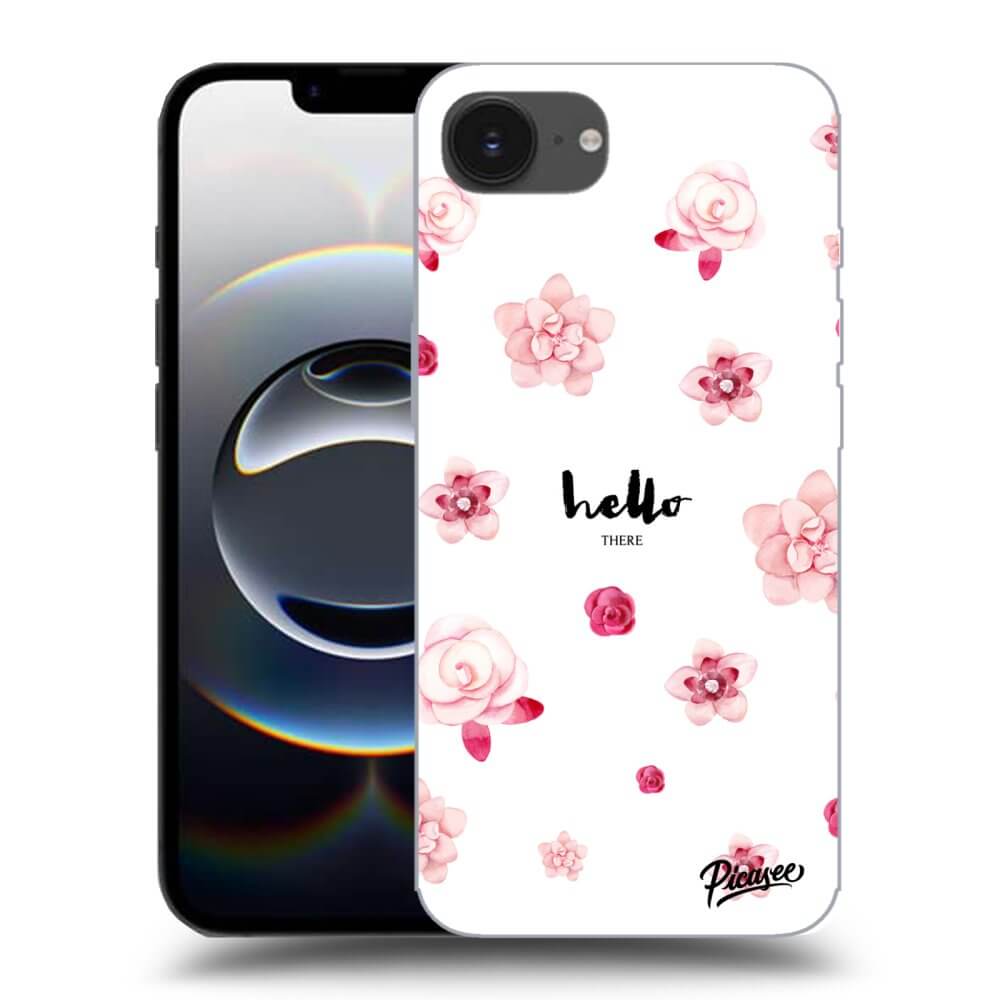 Picasee silikónový prehľadný obal pre Apple iPhone 16e - Hello there