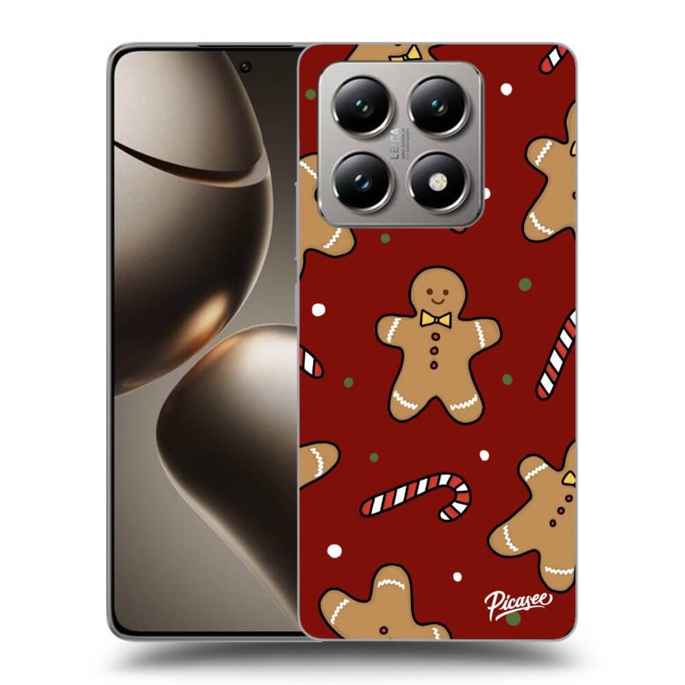 Picasee silikónový prehľadný obal pre Xiaomi 14T Pro - Gingerbread 2