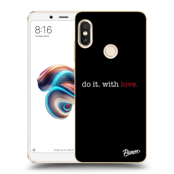 Obal pre Xiaomi Redmi Note 5 Global - Do it. With love.
