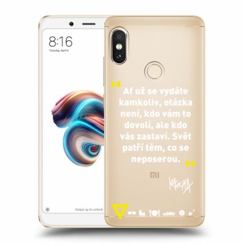 Obal pre Xiaomi Redmi Note 5 Global - Kazma - SVĚT PATŘÍ TĚM, CO SE NEPOSEROU