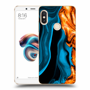 Obal pre Xiaomi Redmi Note 5 Global - Gold blue