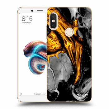 Obal pre Xiaomi Redmi Note 5 Global - Black Gold