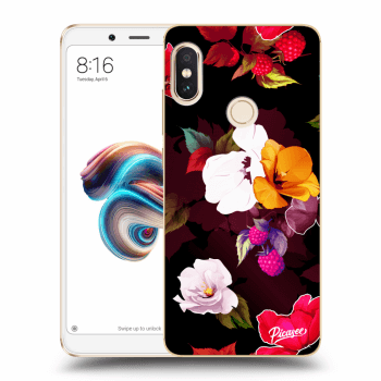 Obal pre Xiaomi Redmi Note 5 Global - Flowers and Berries