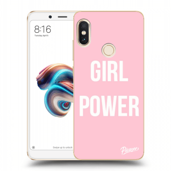 Picasee silikónový prehľadný obal pre Xiaomi Redmi Note 5 Global - Girl power