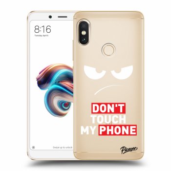 Obal pre Xiaomi Redmi Note 5 Global - Angry Eyes - Transparent