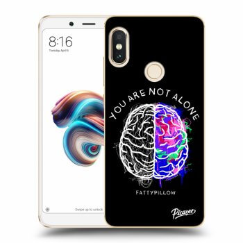 Obal pre Xiaomi Redmi Note 5 Global - Brain - White