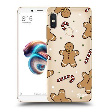 Picasee silikónový prehľadný obal pre Xiaomi Redmi Note 5 Global - Gingerbread