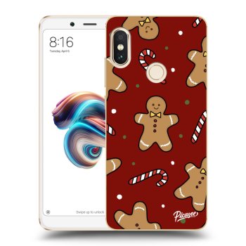 Picasee silikónový prehľadný obal pre Xiaomi Redmi Note 5 Global - Gingerbread 2