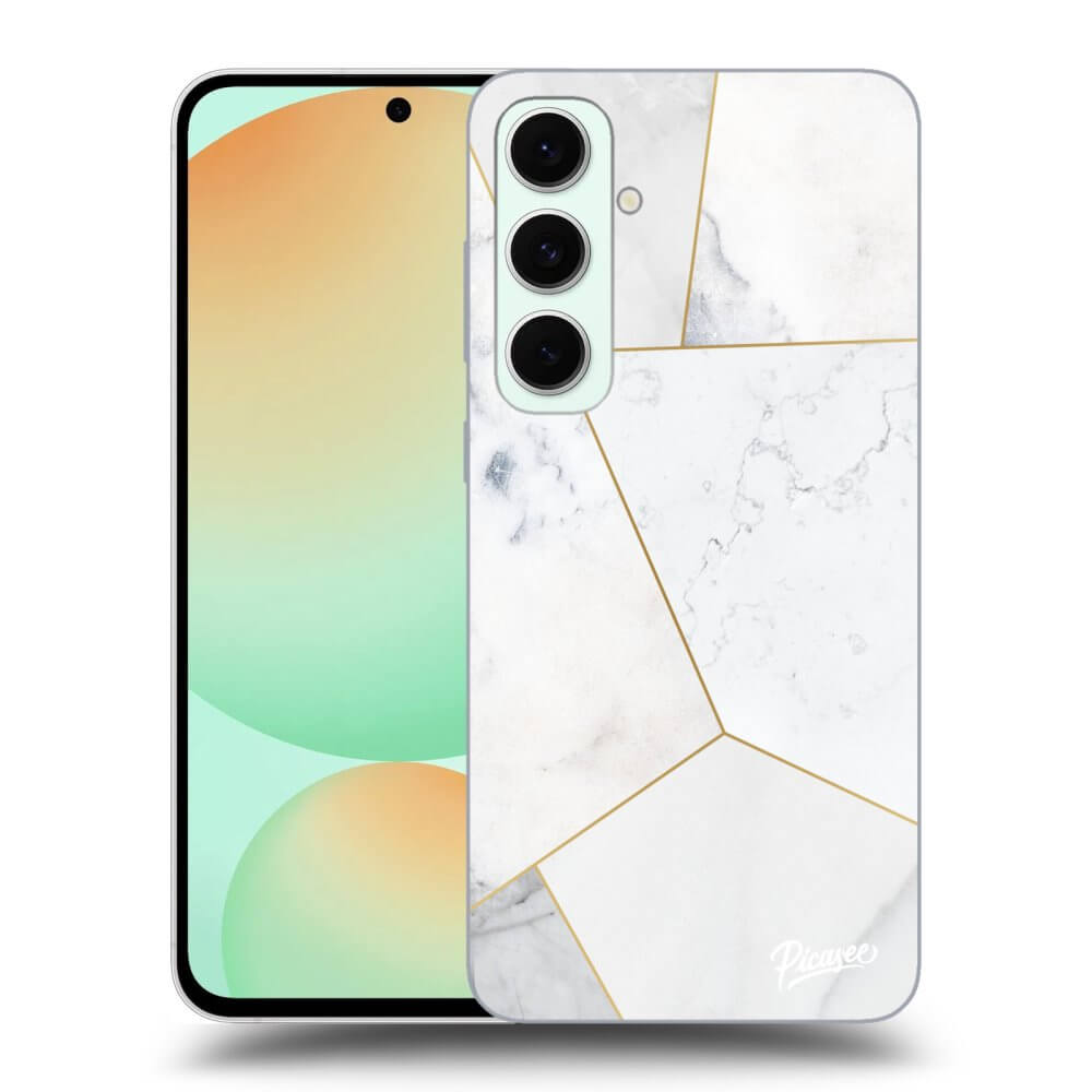 Picasee ULTIMATE CASE pro Samsung Galaxy S24 FE S721B - White tile