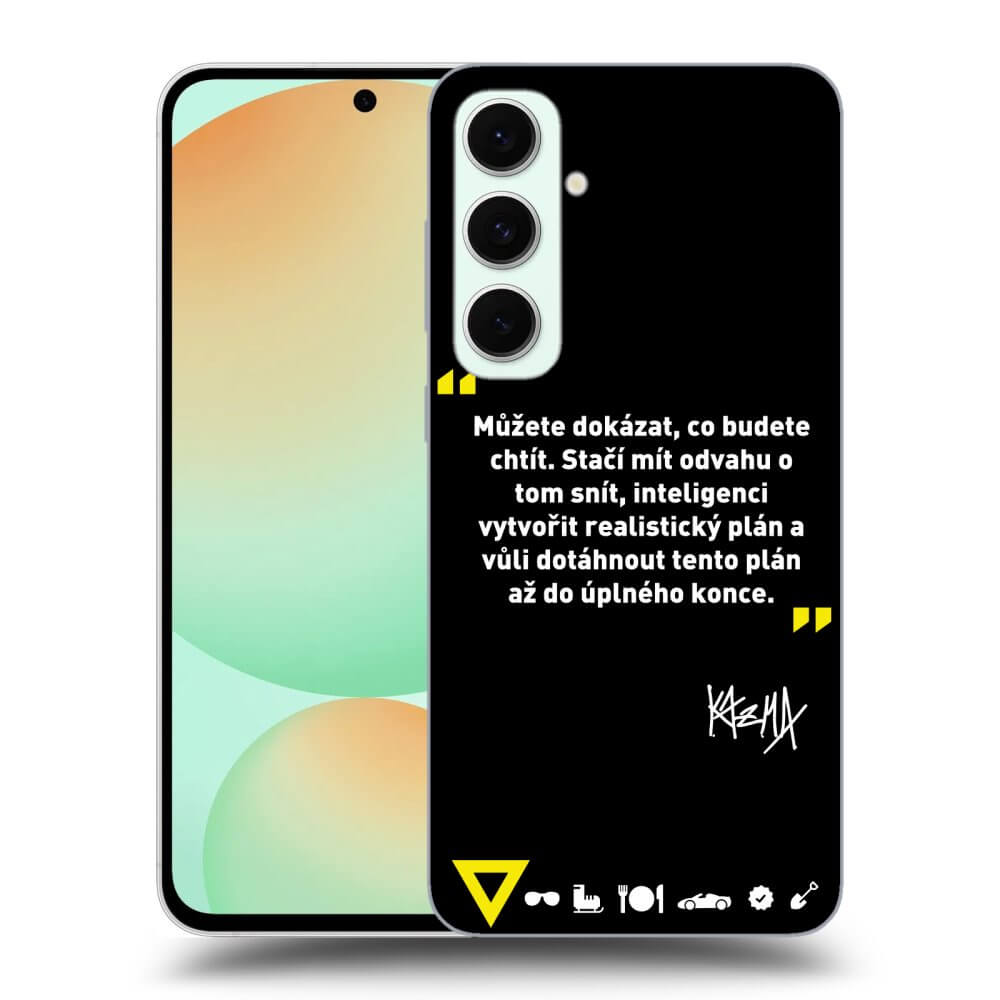 Picasee ULTIMATE CASE pro Samsung Galaxy S24 FE S721B - Kazma - MŮŽETE DOKÁZAT, CO BUDETE CHTÍT