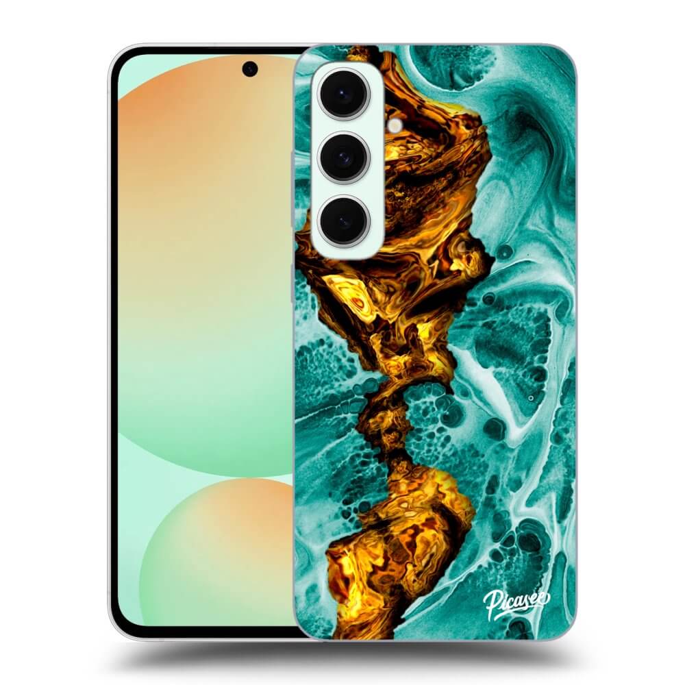 Picasee ULTIMATE CASE pro Samsung Galaxy S24 FE S721B - Goldsky