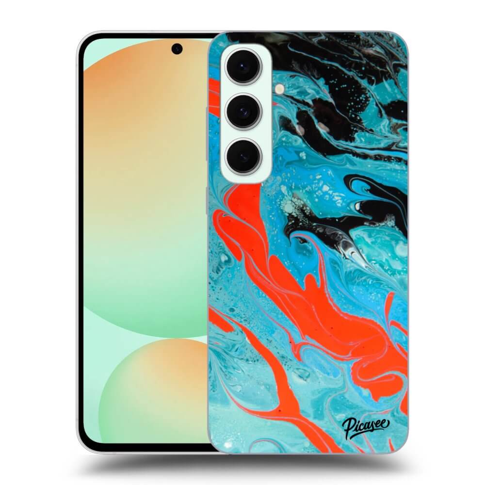 Picasee ULTIMATE CASE pro Samsung Galaxy S24 FE S721B - Blue Magma