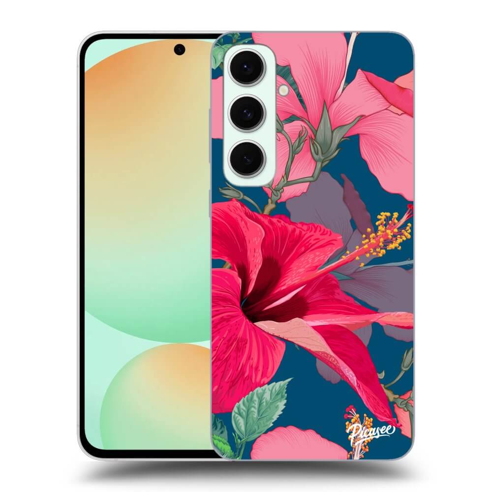 Picasee ULTIMATE CASE pro Samsung Galaxy S24 FE S721B - Hibiscus