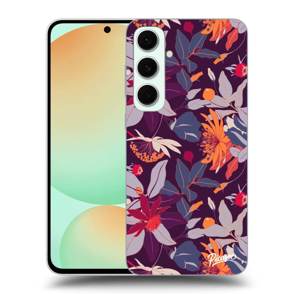 Picasee ULTIMATE CASE pro Samsung Galaxy S24 FE S721B - Purple Leaf