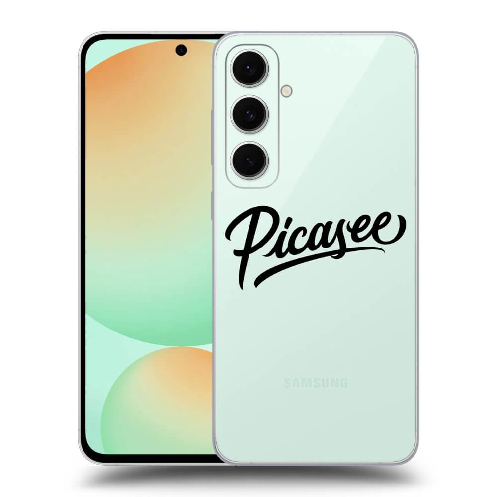 Picasee silikónový prehľadný obal pre Samsung Galaxy S24 FE S721B - Picasee - old logo - black