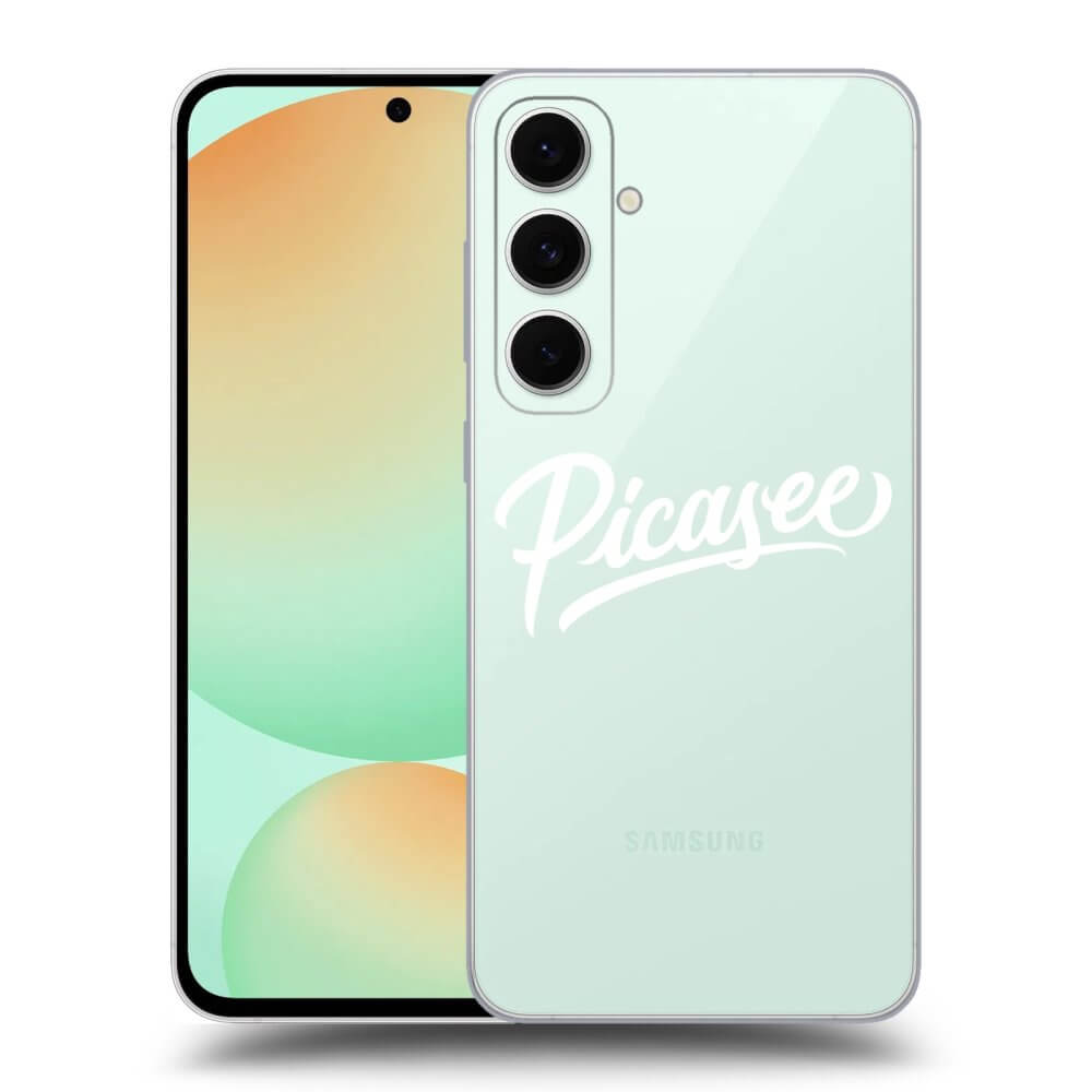 Picasee silikónový prehľadný obal pre Samsung Galaxy S24 FE S721B - Picasee - old logo - white