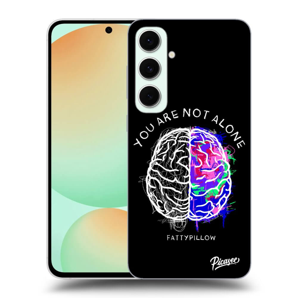 Picasee ULTIMATE CASE pro Samsung Galaxy S24 FE S721B - Brain - White