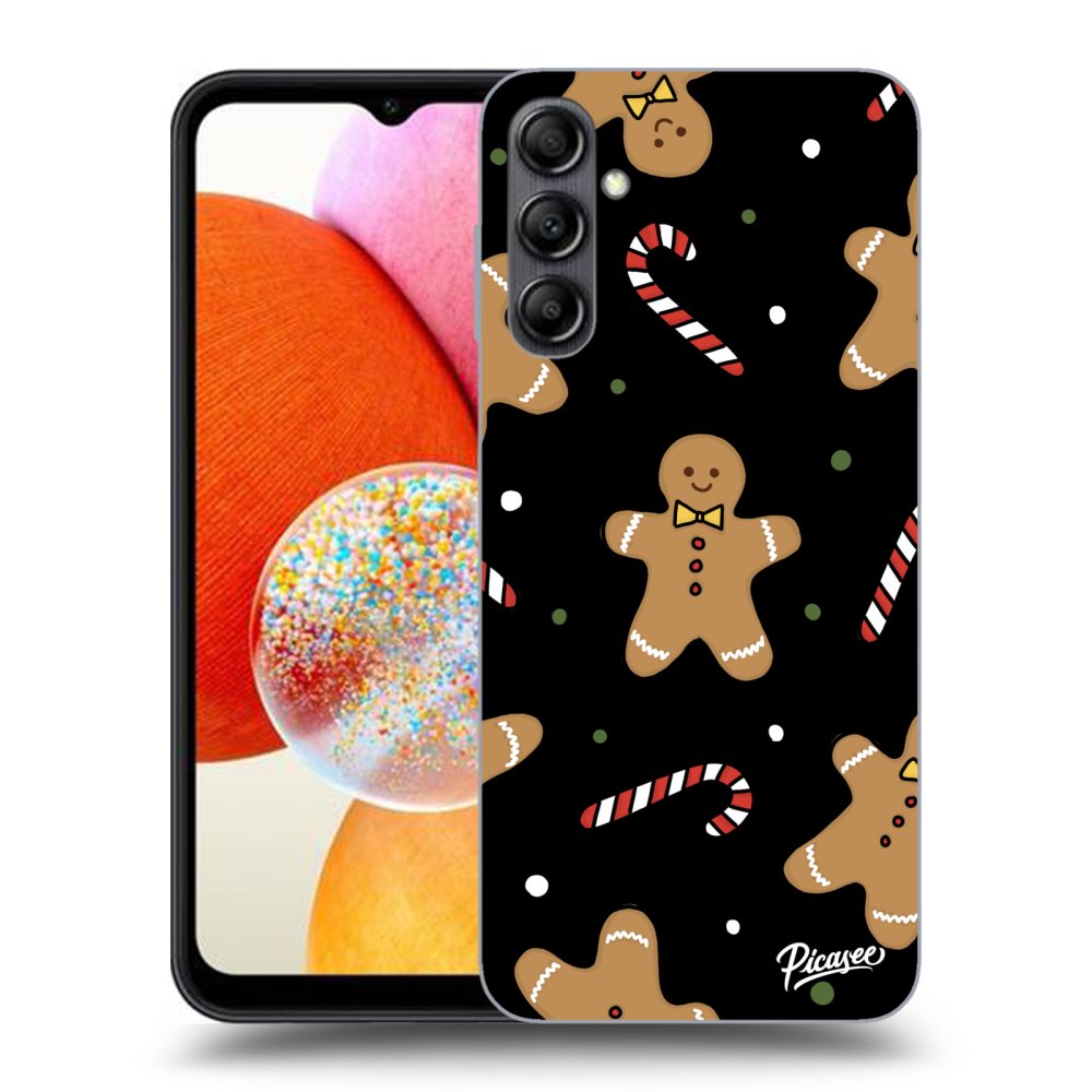 Picasee silikónový čierny obal pre Samsung Galaxy A16 5G - Gingerbread